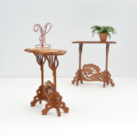 Art Nouveau ''Ombrelles'' Side Table